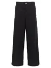 Jw Anderson J.w.anderson 'high Weist Wide Leg' Pants In Black