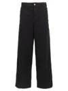 Jw Anderson J.w.anderson 'high Weist Wide Leg' Pants In Black