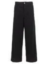 Jw Anderson J.w.anderson 'high Weist Wide Leg' Pants In Black