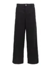 Jw Anderson J.w.anderson 'high Weist Wide Leg' Pants In Negro