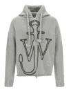 Jw Anderson Hoodie In Green