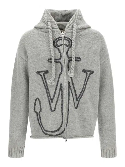 Jw Anderson Hoodie In Green