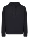 Jw Anderson J. W. Anderson Classic Black Hoodie With Front Kangaroo Pocket In Black