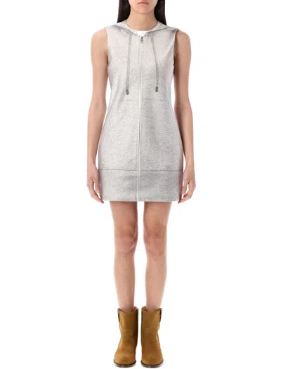 JW ANDERSON JW ANDERSON HOODIE PRINTED DRESS