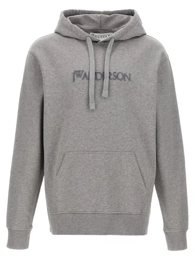 JW ANDERSON JW ANDERSON HOODIE WITH EMBROIDERY