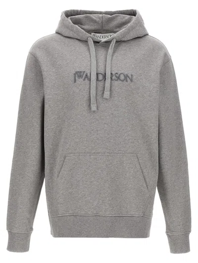 JW ANDERSON JW ANDERSON HOODIE WITH EMBROIDERY