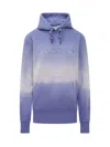 Jw Anderson J.w. Anderson Gradient Hoodie Logo In Lavender