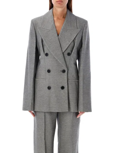 Jw Anderson J. W. Anderson Hour Glass Blazer In Grey