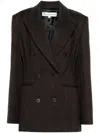 Jw Anderson Hourglass Blazer In Brown
