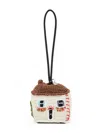 Jw Anderson House Crochet Charm In White