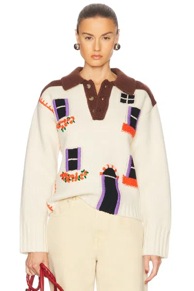JW ANDERSON HOUSE POLO JUMPER