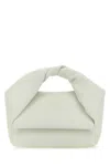 Jw Anderson Midi Twister Leather Top-handle Bag