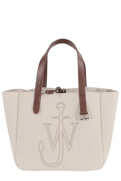 Jw Anderson J. W. Anderson Belt Tote Bag In Gray