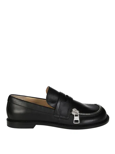 Jw Anderson J. W. Anderson Biker Loafers In Black