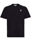 Jw Anderson Men Short Sleeves T-shirt With Logo In Black