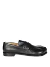 Jw Anderson J. W. Anderson Classic Black Leather Loafers In Multi