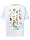 Jw Anderson Diorama Printed T-shirt In White