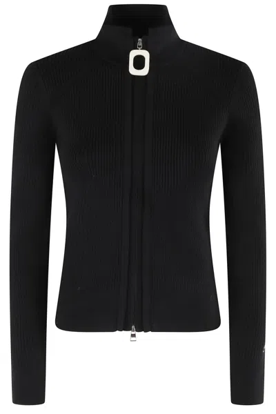 JW ANDERSON J. W. ANDERSON FITTED ZIP UP CARDIGAN
