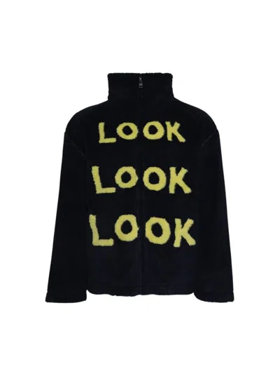 Jw Anderson J. W. Anderson Fleece Jacket Navy In Blue