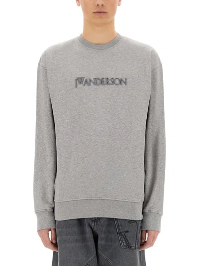 Jw Anderson J. W. Anderson Grey Organic Cotton Sweatshirt