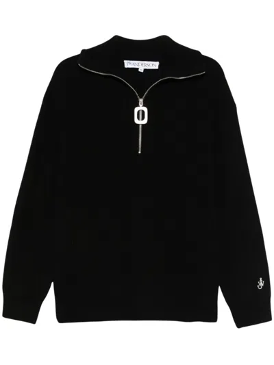 JW ANDERSON J. W. ANDERSON HIGH COLLAR KNIT SWEATER