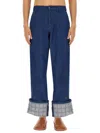 Jw Anderson Jeans Workwear In Blue