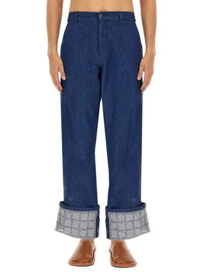 JW ANDERSON J. W. ANDERSON HIGH-WAISTED RELAXED FIT JEANS