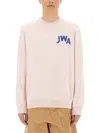 Jw Anderson J. W. Anderson Jersey With Logo In Pink