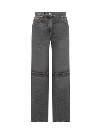 Jw Anderson J. W. Anderson Jethe Bootcut Jeans In Gray