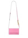 Jw Anderson J. W. Anderson Leather Chain Smartphone Bag In Pink