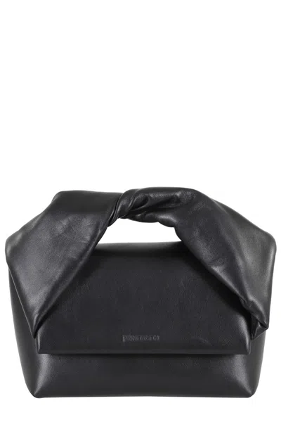 Jw Anderson J. W. Anderson Midi Twister Bag In Black