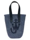 Jw Anderson J.w.anderson 'mini Belt' Shopping Bag In Blue