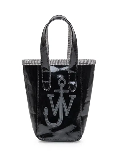 Jw Anderson J. W. Anderson Mini Belt Tote Bag In Black