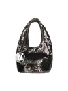 Jw Anderson J. W. Anderson Mini Sequin Bag – Brown In Brown