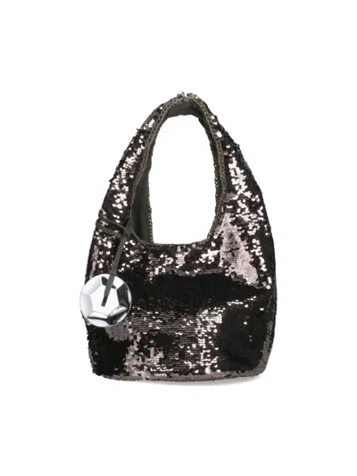 Jw Anderson J. W. Anderson Mini Sequin Bag – Brown