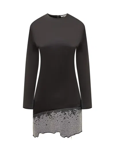 Jw Anderson J. W. Anderson Mini Suit With Glitter In Black
