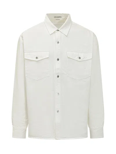 Jw Anderson J. W. Anderson Oversize Cotton Shirt In Animal Print