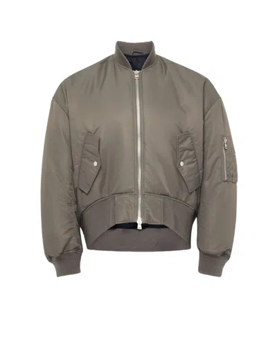 JW ANDERSON J. W. ANDERSON OVERSIZED CURVED HEM BOMBER JACKET