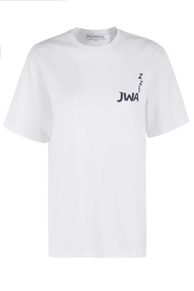 JW ANDERSON J. W. ANDERSON OVERSIZED ORGANIC COTTON T-SHIRT