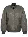 Jw Anderson J. W. Anderson Relaxed Fit Bomber Jacket In Gray