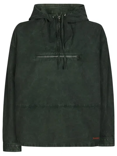 JW ANDERSON J. W. ANDERSON RELAXED FIT GARMENT DYE ANORAK