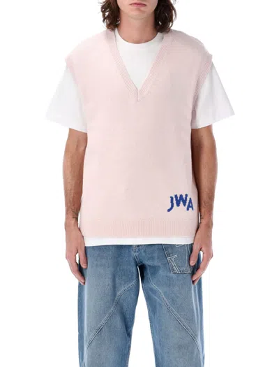 JW ANDERSON J. W. ANDERSON RELAXED FIT V-NECK VEST