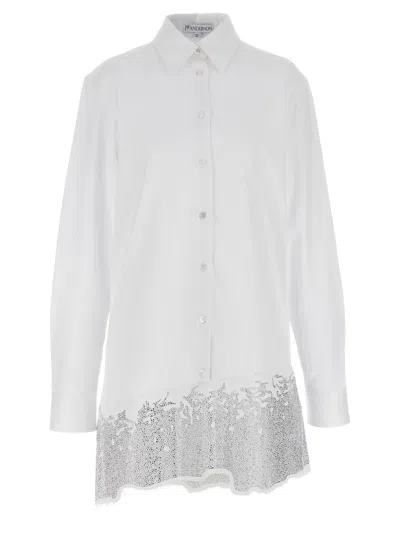 JW ANDERSON J. W. ANDERSON RHINESTONE SHIRT DRESS