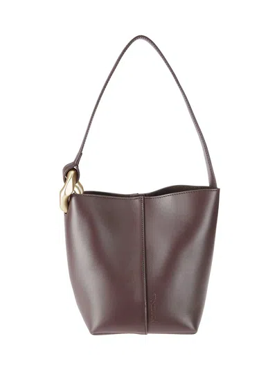 Jw Anderson J. W. Anderson Small Bucket Bag In Brown