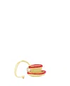 Jw Anderson J. W. Anderson Teacup Charm With Leather Cord And Logo Detail In Yellow