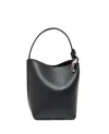 Jw Anderson J. W. Anderson The Jwa Corner Bucket Bag In Black