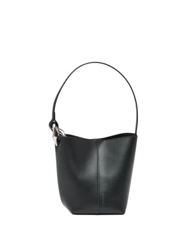 Jw Anderson J. W. Anderson The Jwa Corner Small Bucket In Black