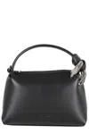 Jw Anderson Shoulder Bag With Adjustable Strap And Metal Hardware In Black