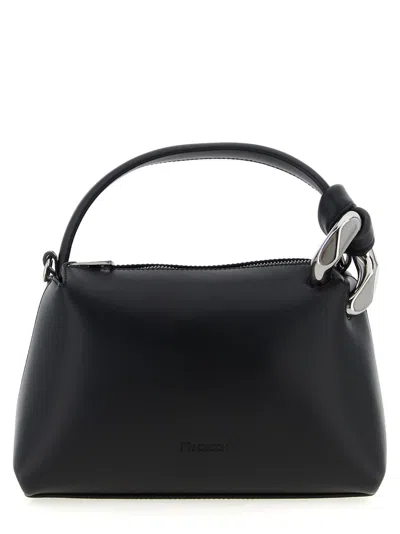 Jw Anderson J. W. Anderson 'the Jwa Small Corner Bag' Handbag In Black