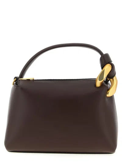 Jw Anderson J. W. Anderson 'the Jwa Small Corner Bag' Handbag In Black